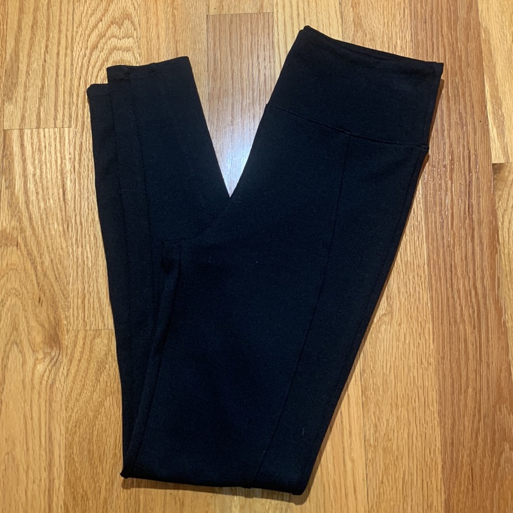 Spanx Assets Black Pull On Leggings Size L